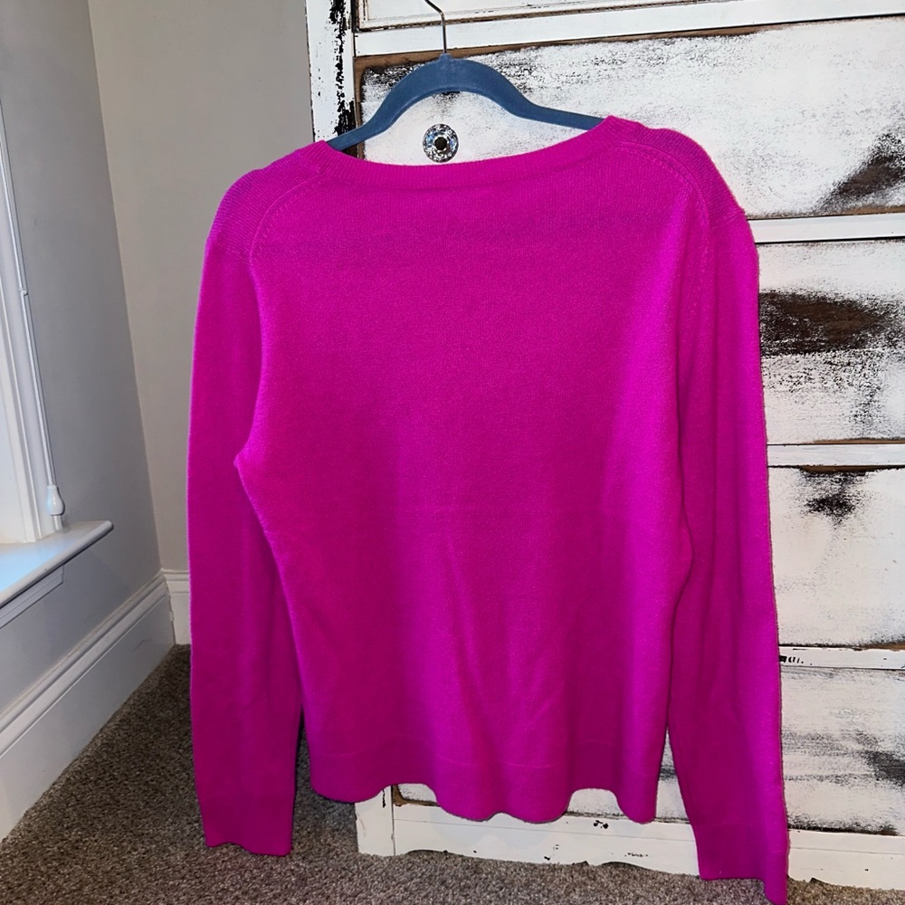 Cashmere pink sweater - Picture 3 of 7